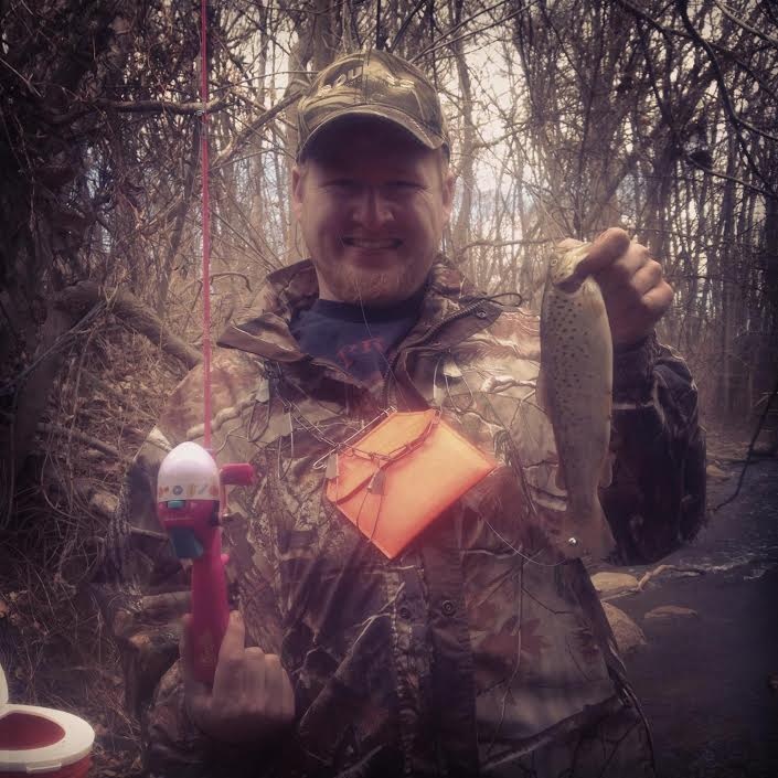 Nj brown trout near Ewing Township