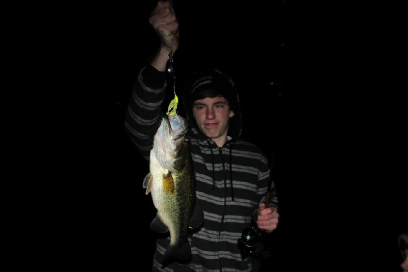 night bass near Hopatcong