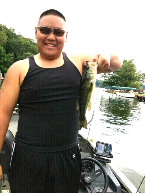 Largemouth Bass near Stanhope