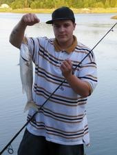 small striper caught summer 2007