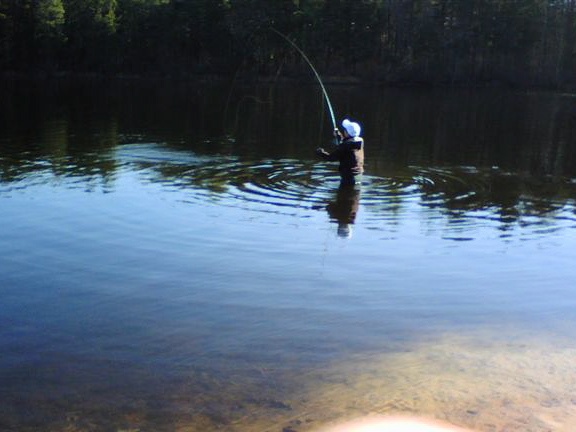 Flyfishing near Winslow Township