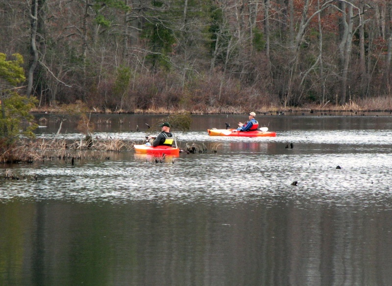 My guys kayak fishing near Buena