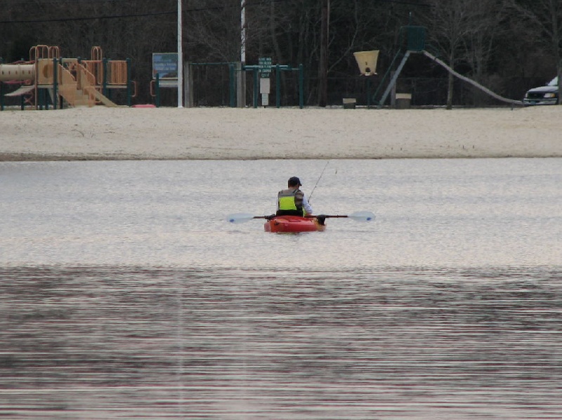 Thought I would give kayaking a try. near Buena Vista Township