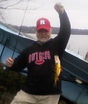 Big yellow perch near Roxbury Township